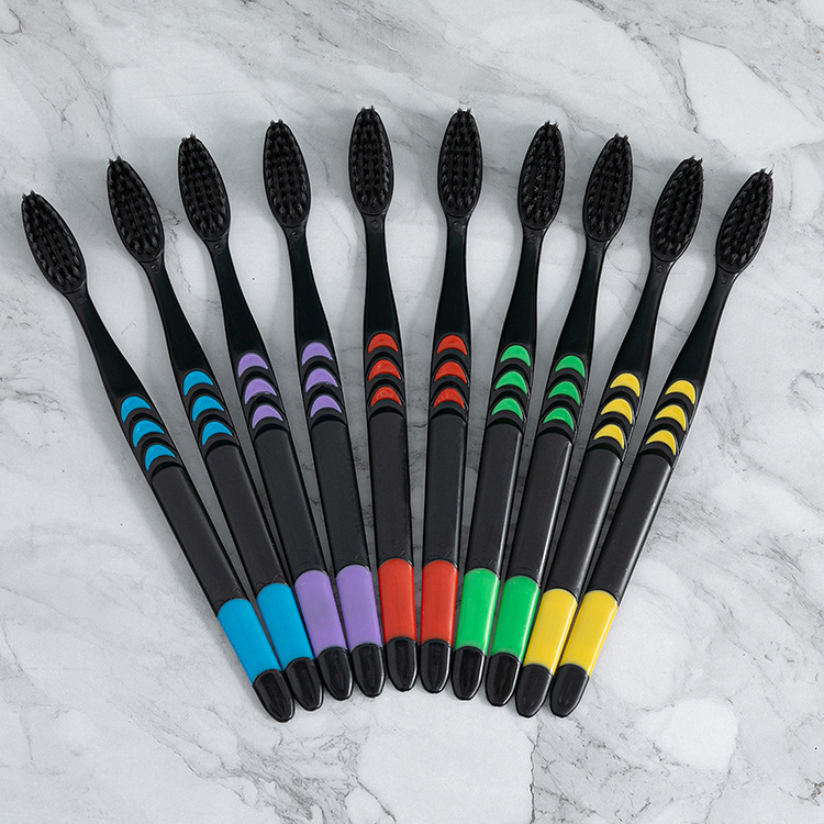 1pcs Bamboo Charcoal Soft-Bris - Bamboo Toothbrush 评论和价格