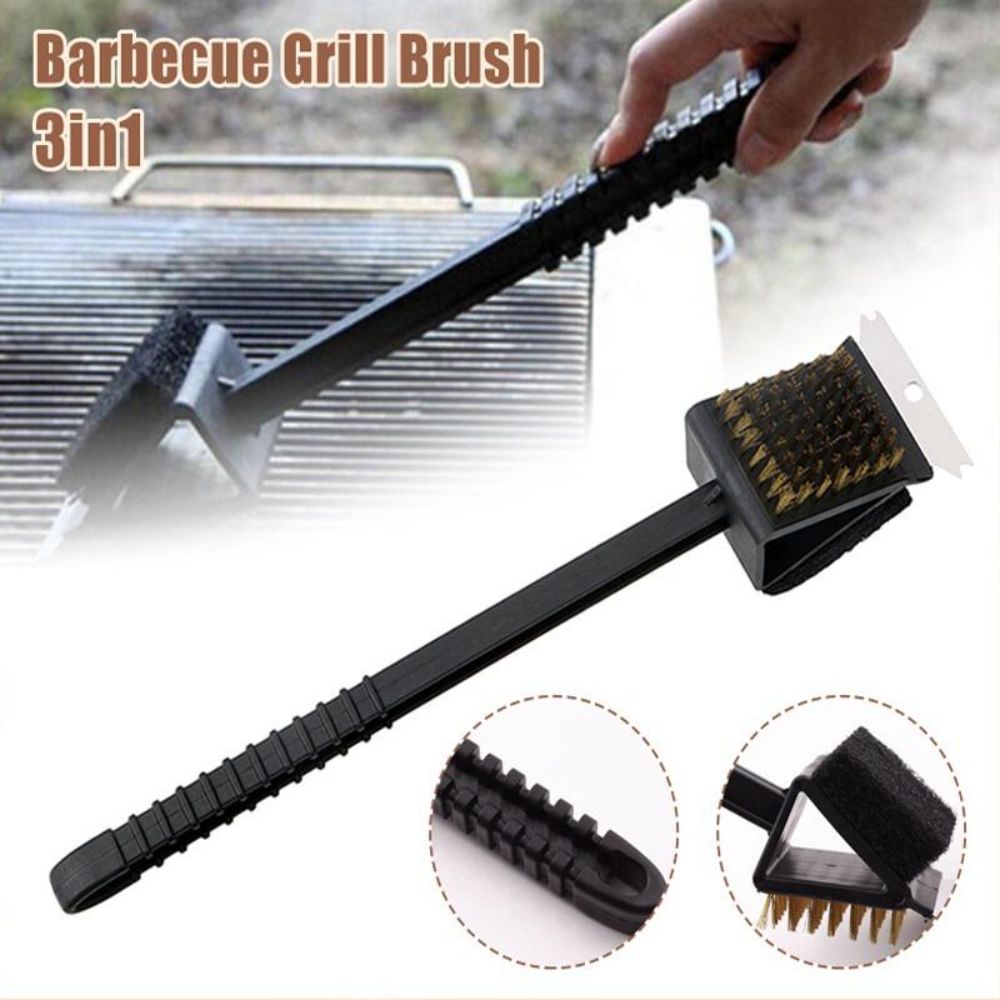 Long Handle BBQ Cleaning Brush - Eco Sponge 评论和价格