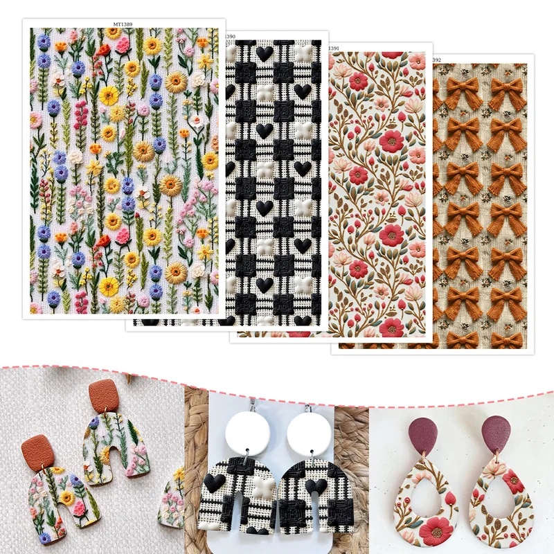 Colorful Blossom Polymer Clay  - Beeswax Wrap 评论和价格