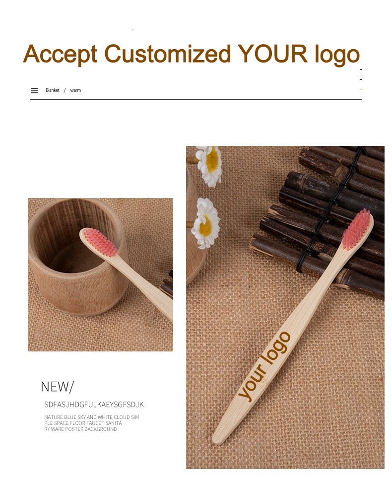 300PACK Biodegradable Bamboo T - Bamboo Toothbrush 评论和价格