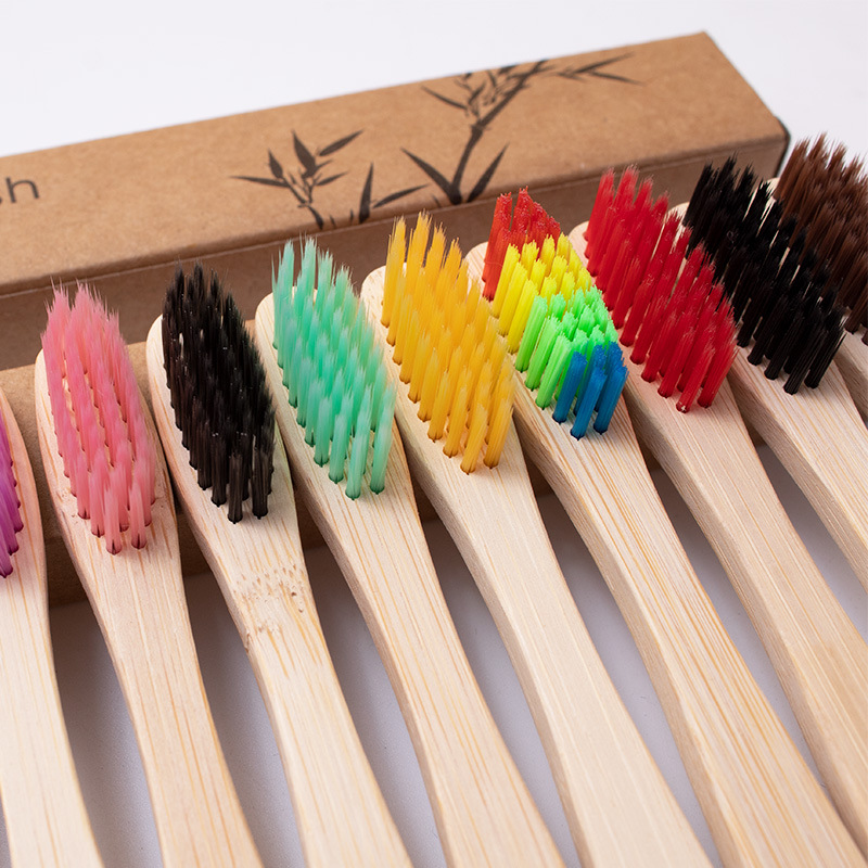 300PACK Biodegradable Bamboo T - Bamboo Toothbrush 评论和价格