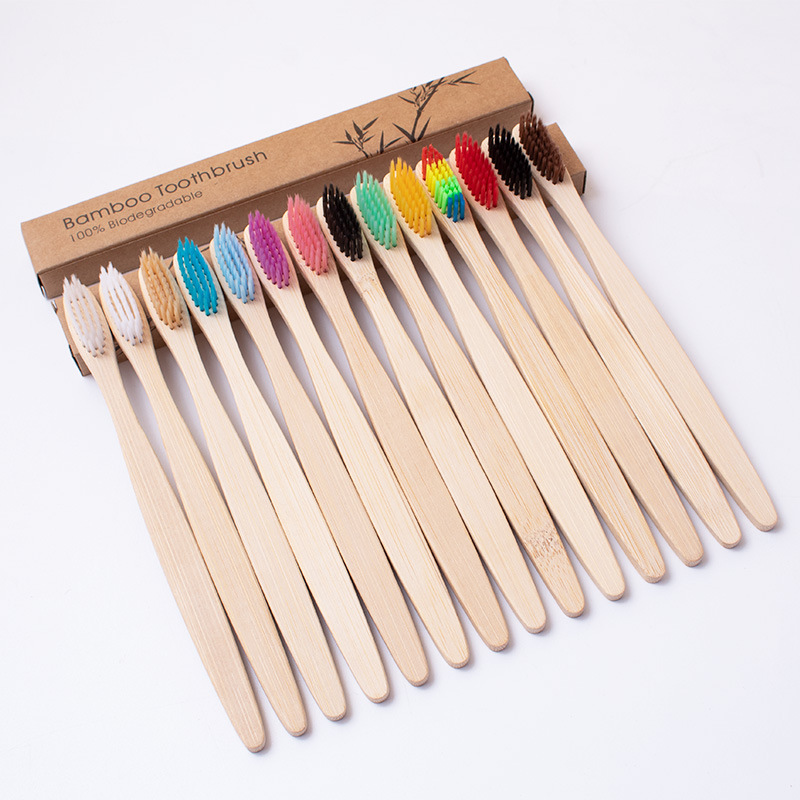 300PACK Biodegradable Bamboo T - Bamboo Toothbrush 评论和价格