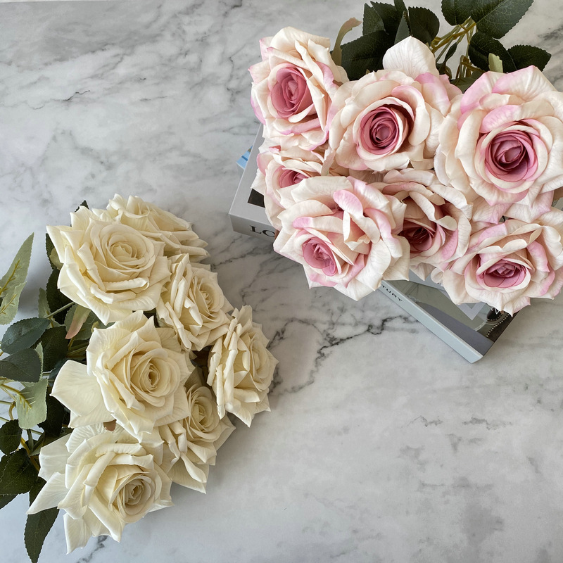 7 Head Artificial Diamond Rose - Sustainable Living Guide 评论和价格