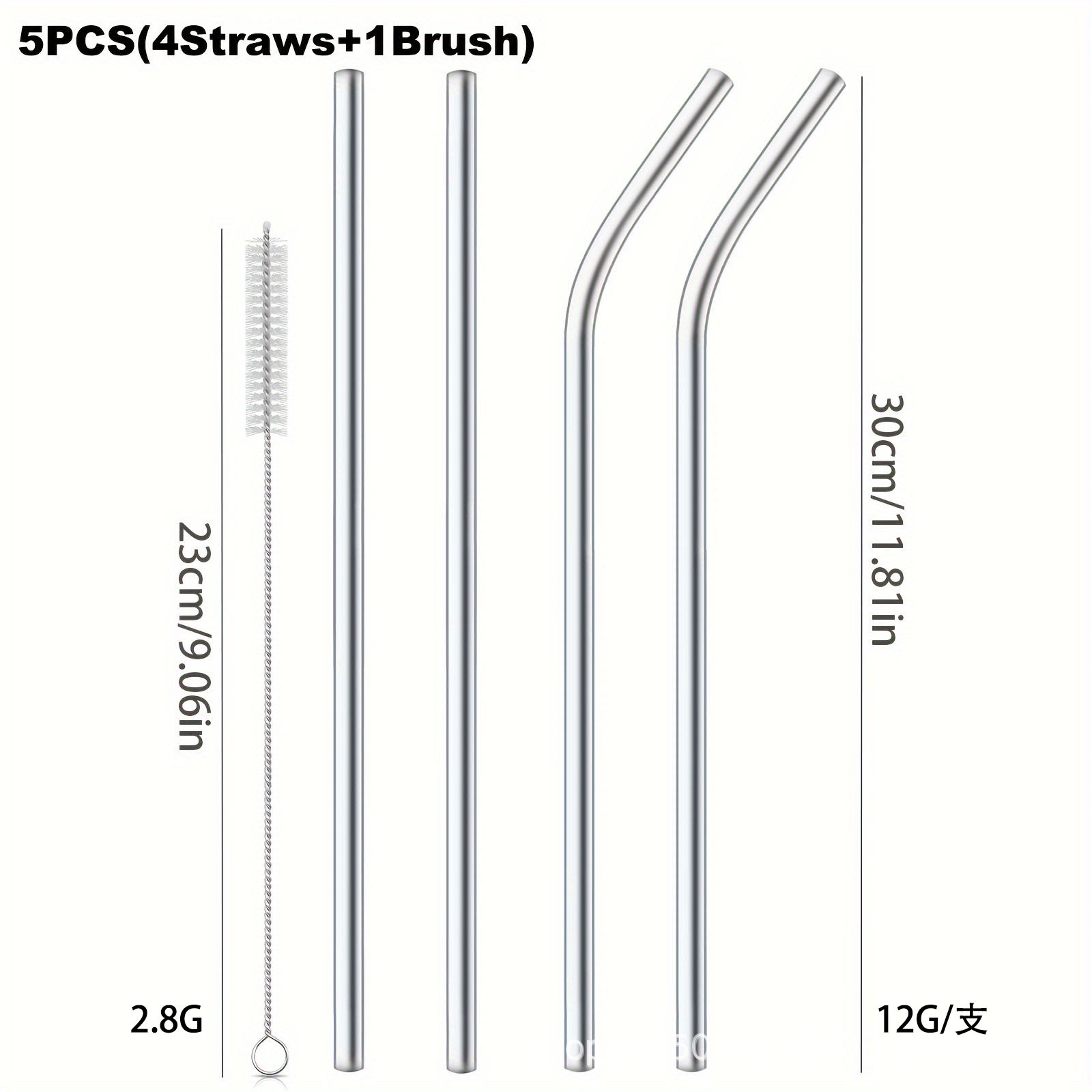 30cm Straws Reusable Stainless - Reusable Straw 评论和价格