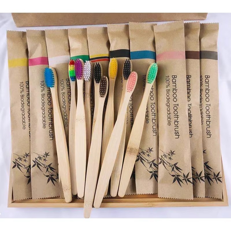 5-30pcs Bamboo Toothbrushes So - Bamboo Toothbrush 评论和价格
