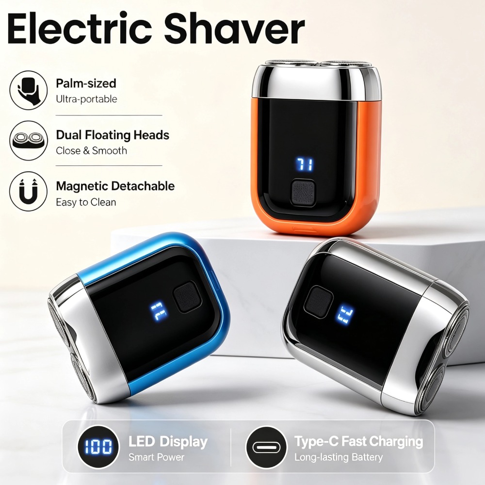 Portable Electric Shaver Doubl - Safety Razor Handle 评论和价格