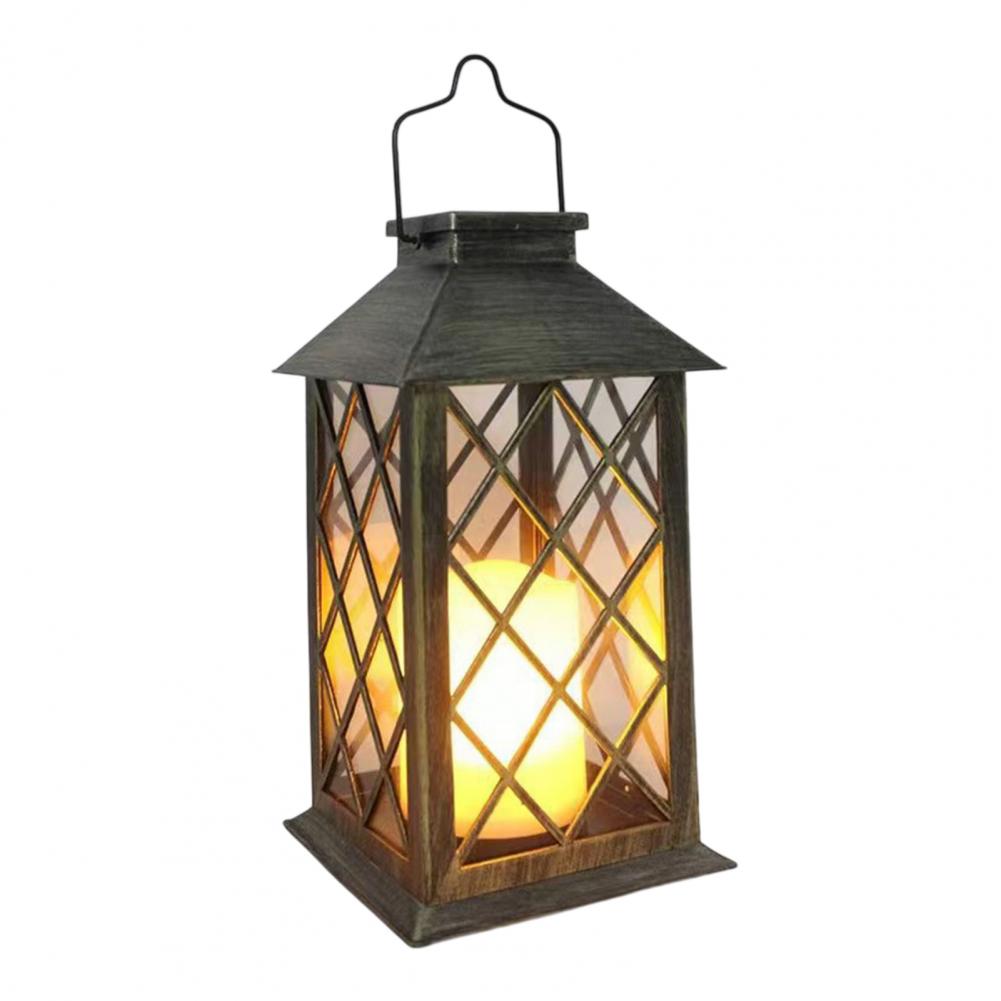 Retro Solar Lantern, Outdoor S - Solar Garden Light 评论和价格