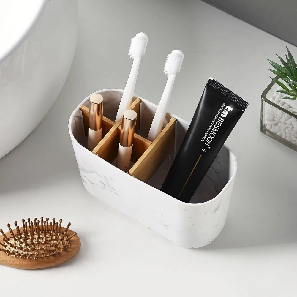 Multi-Slot Toothbrush Holder P - Bamboo Toothbrush 评论和价格